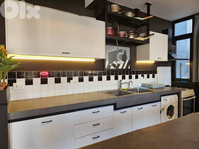 L20834 - Furnished Rooftop with Terrace & View For Sale In Mar Mikhael