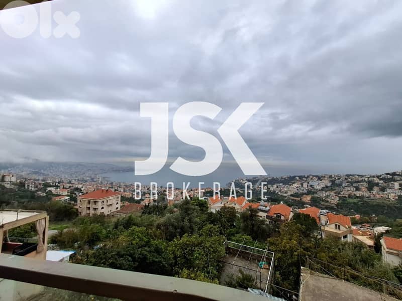 L20855 - Apartment With Sea And Mountain View For Sale In Ghazir 0
