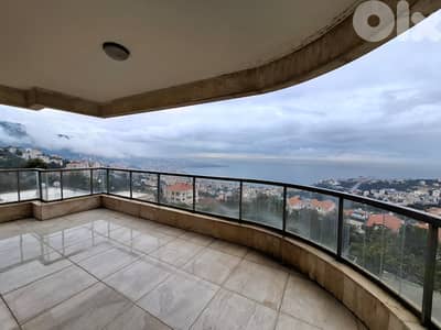 L20855 - Apartment With Sea And Mountain View For Sale In Ghazir