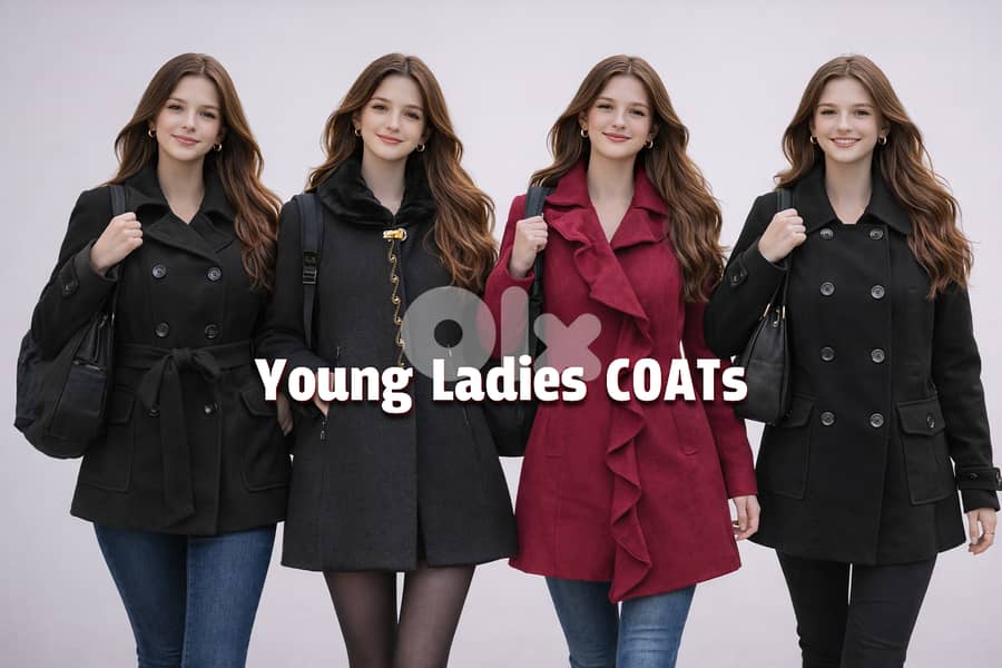 European COATs for Young Ladies 0