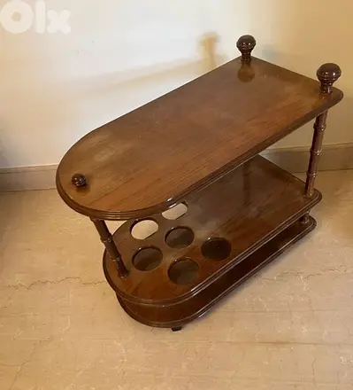 bar wheel table