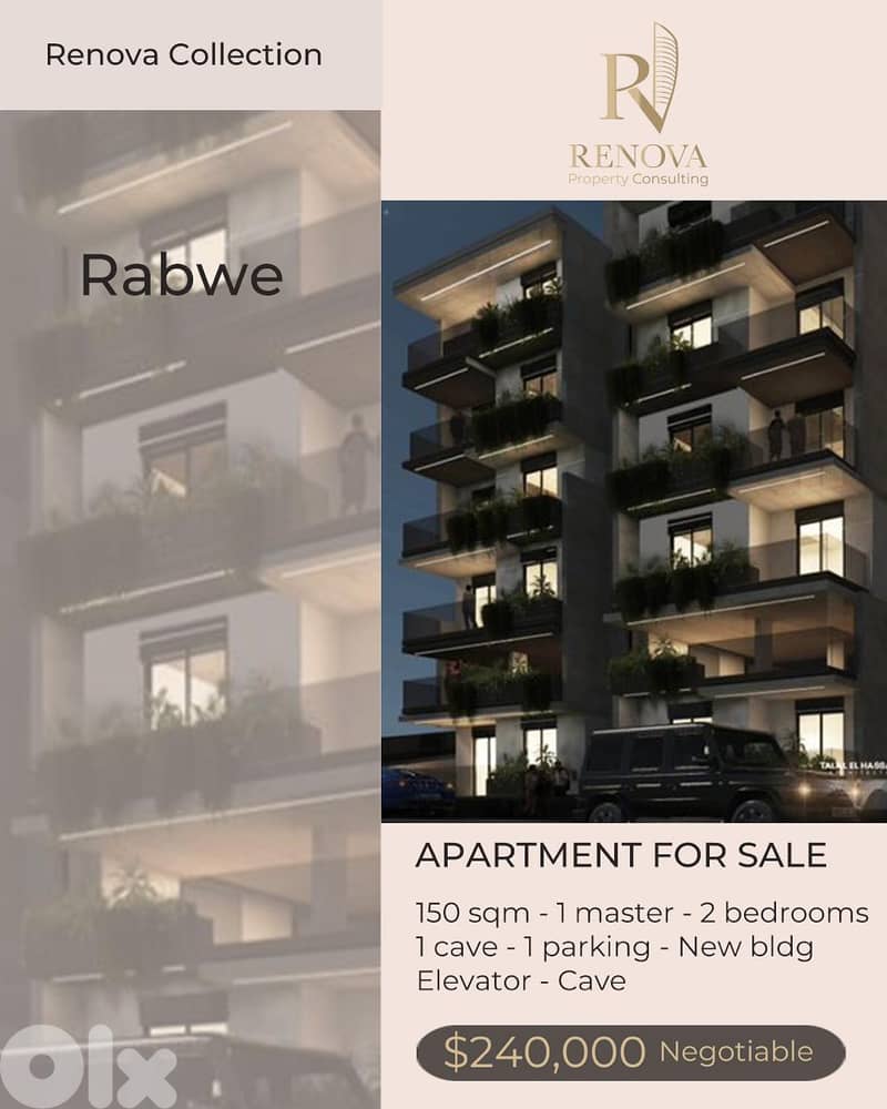 Apartment for sale in Rabwe 0