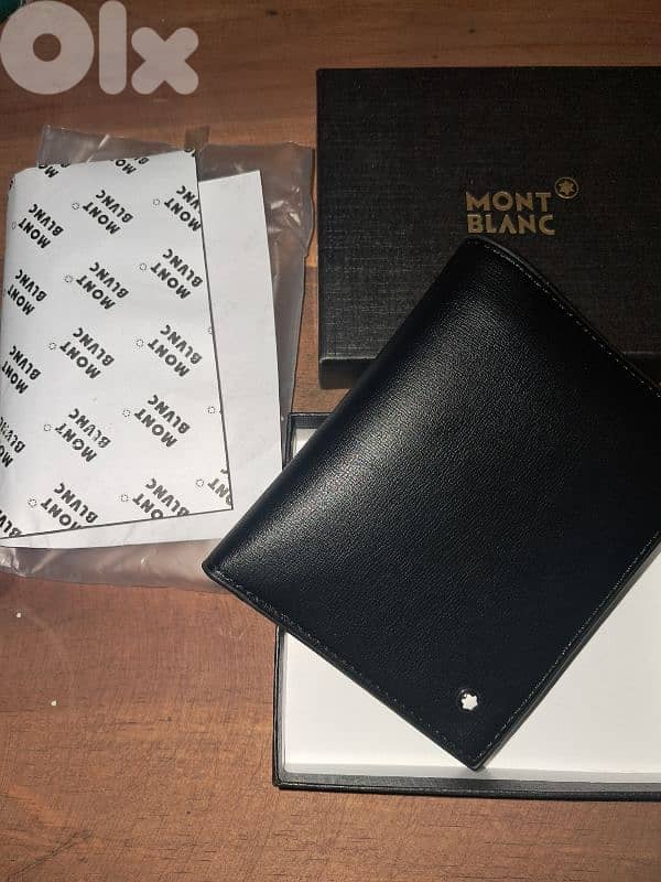 New MONT BLANC wallet New in Box 0