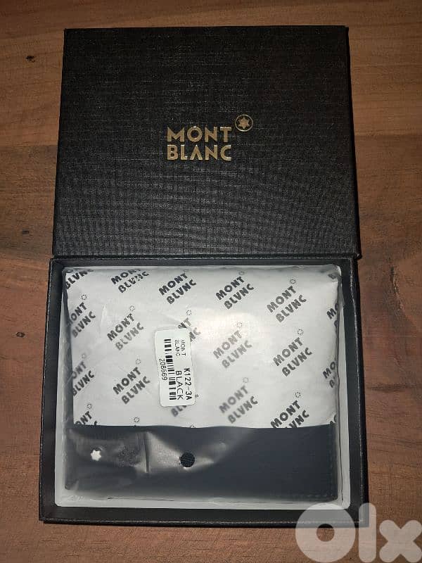 New MONT BLANC wallet New in Box 1