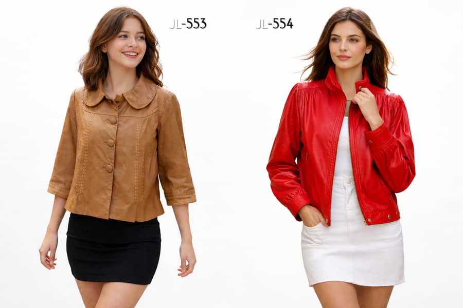 Ladies Leather Jackets of European Brands 6