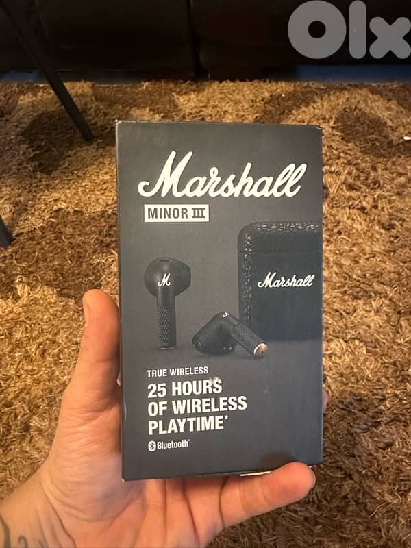 earbuds earphones marshall minor 3 0