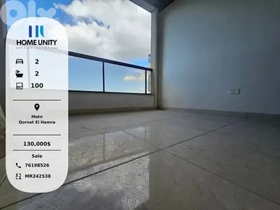brand new apartment for sale in Qornet El Hamra, Metn