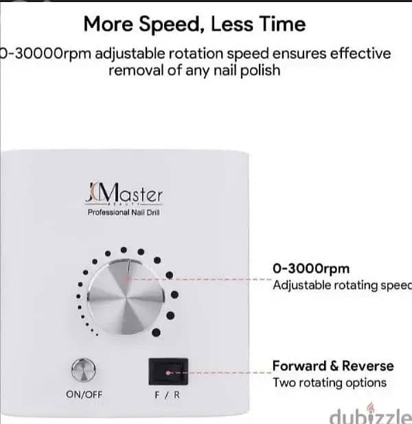 JCMaster Professional Nail Drill for Manicures & Pedicures /5$delivery 4