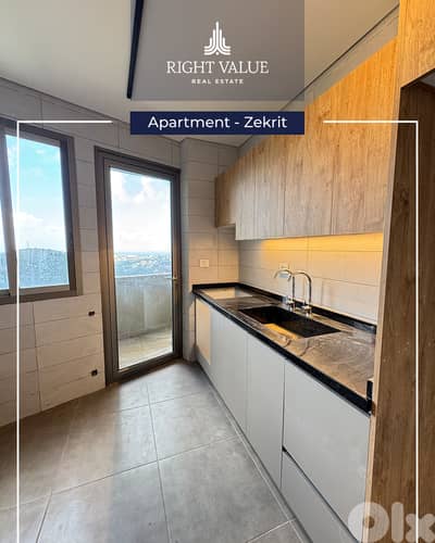 APARTMENT FOR SALE IN ZIKRIT   شقة للبيع في زكريت