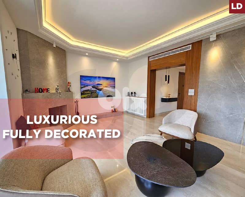 2 balconies, maids room, fireplace,storage, Betchay/بطشاي REF#LD134477 0