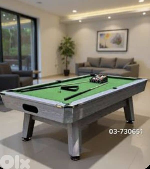 billiard 8ft table wooden (MDF) 0