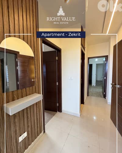 APARTMENT FOR SALE IN ZIKRIT   شقة للبيع في زكريت