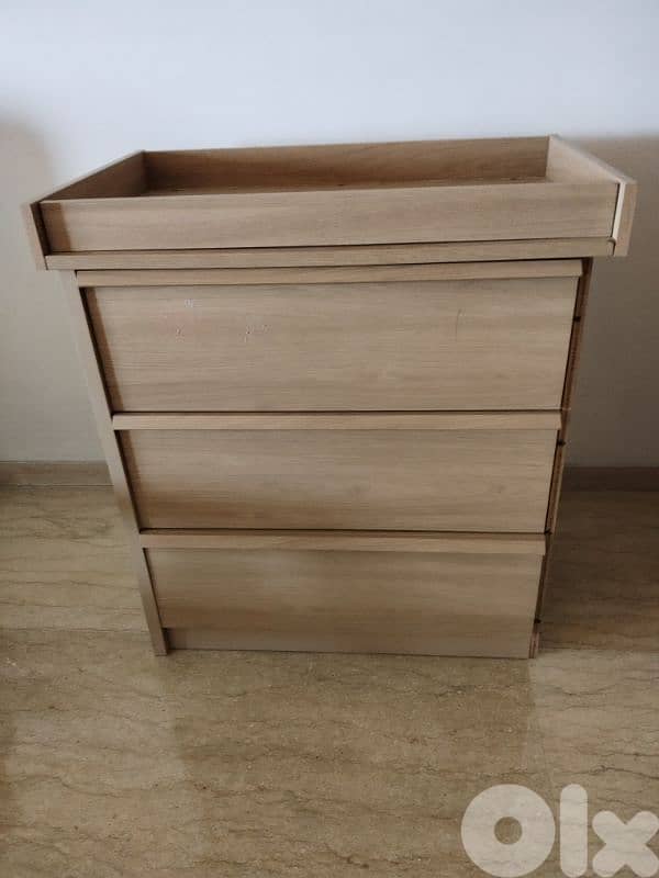 Mamas and Papas baby bedroom set - Light Oak 14
