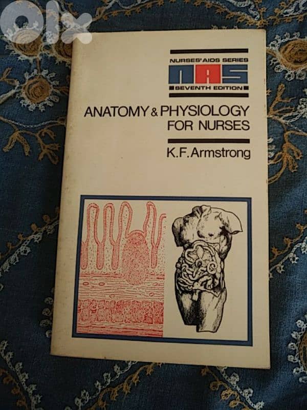 Old book Anatomy & Physiology for Nurses 7th ed. (1959) 0