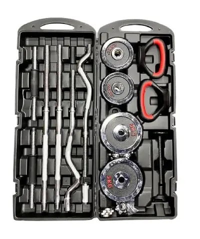 Iron Dumbbell 40kg + set Barbell