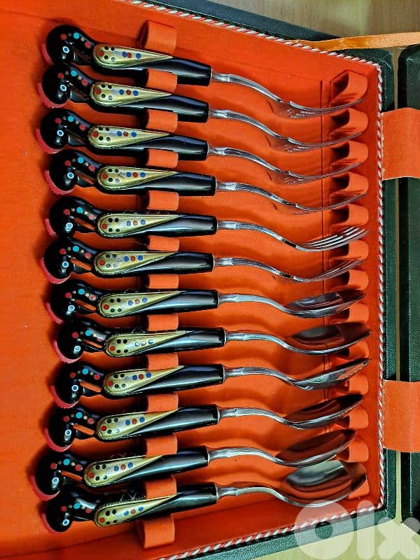 Vintage Jezzine 18 pieces cultery set 1