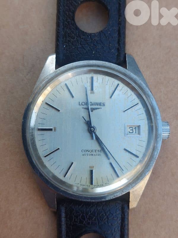 longines conquest automatic date 0