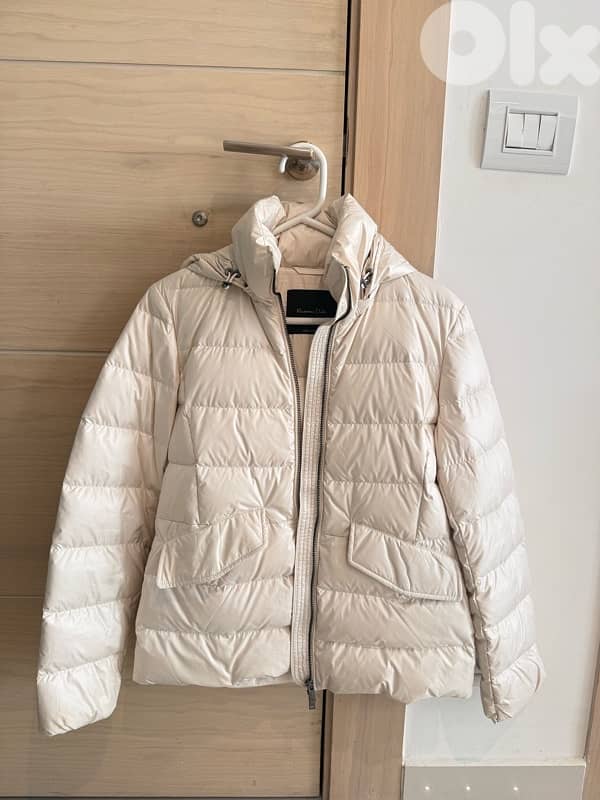 massimo dutti quilted jacket size s new collection 0