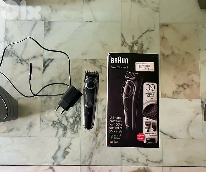 Braun beard trimmer 5 0