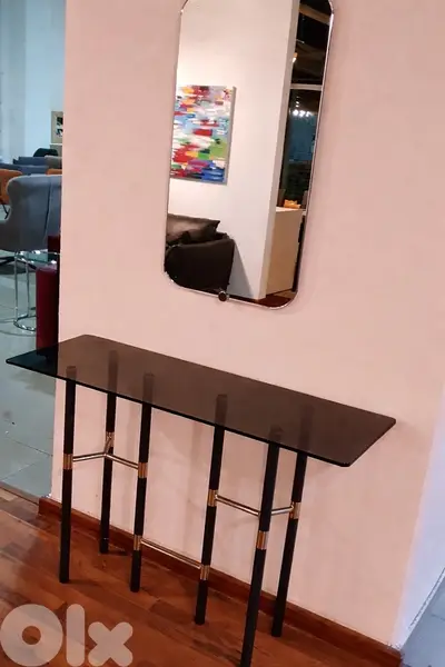 console glass + mirror @ $130