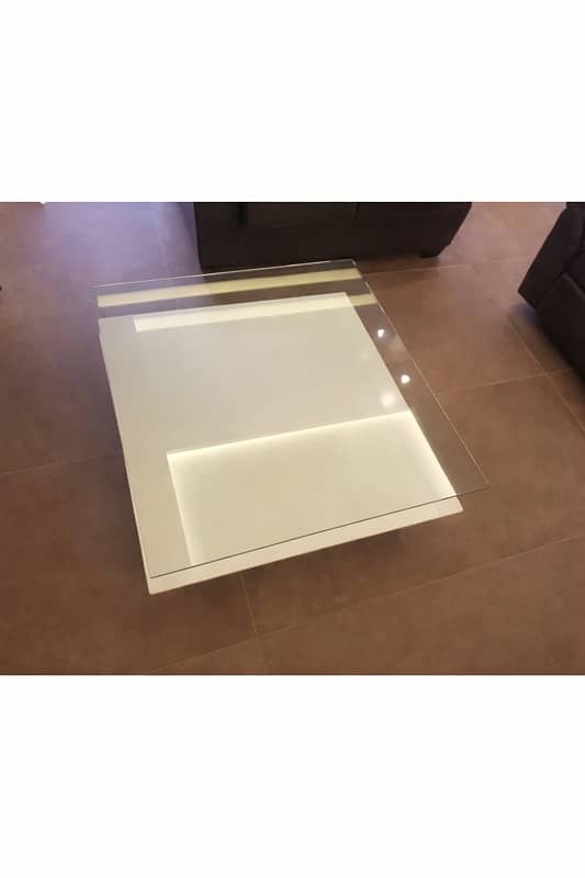 center glass table 110x110x45 @ $120 1