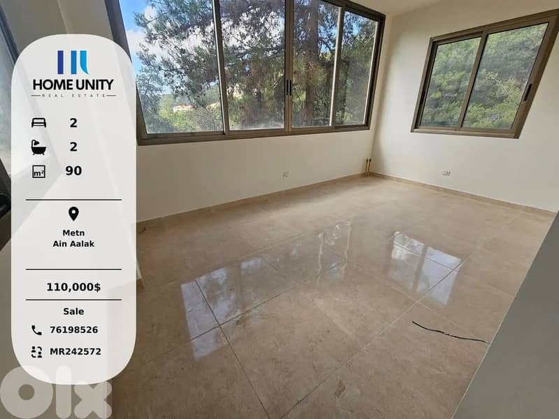 Apartment for Sale in Ain Aalak, Metn 0