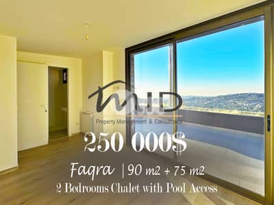 Faqra | Signature Touch | 2 Master Bedrooms Chalet | Open View