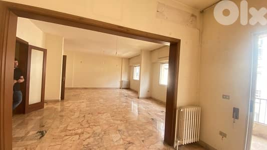 Beautiful large and sunny apart prime location achrafieh