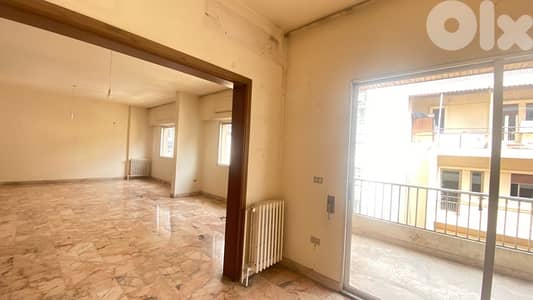 Beautiful large and sunny apart prime location achrafieh