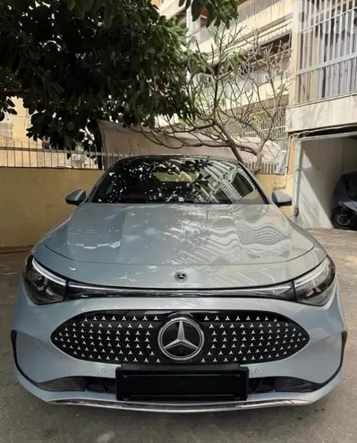 Mercedes CLA300L (1st full electric CLA in Lebanon)