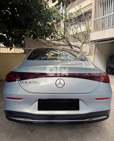 Mercedes CLA300L (1st full electric CLA in Lebanon)