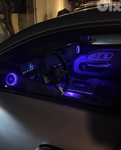 Mercedes CLA300L (1st full electric CLA in Lebanon)