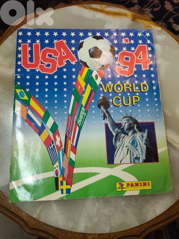 Panini world cup USA 94 with more then 480 stickers for football playe 0