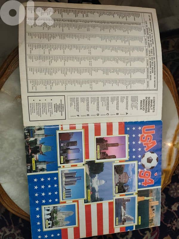 Panini world cup USA 94 with more then 480 stickers for football playe 1
