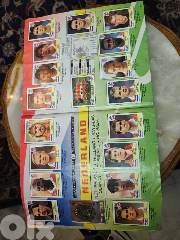 Panini world cup USA 94 with more then 480 stickers for football playe 5