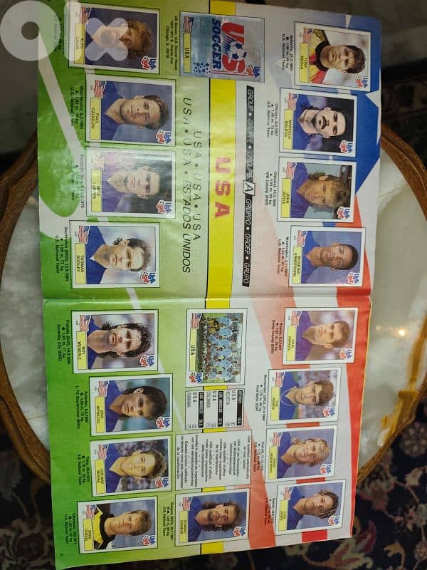 Panini world cup USA 94 with more then 480 stickers for football playe 6