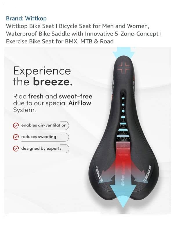 wittkop bicycle seat for men and women 3