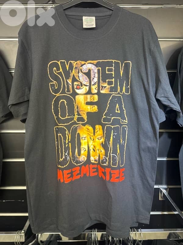 System of a down soad Mezmerize tshirt 0