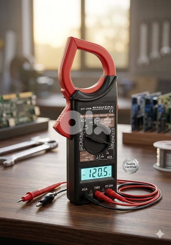 digital clampmeter voltmetre 0