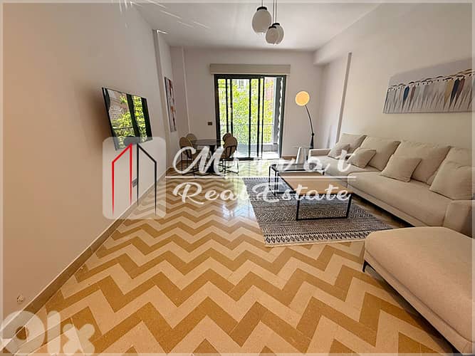 Upgraded Apartment in Badaro–Prime Location & Balcony 0