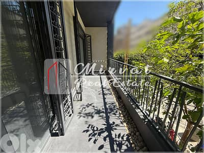 Upgraded Apartment in Badaro–Prime Location & Balcony
