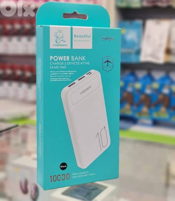 Fast charge power bank 10.000mah 0