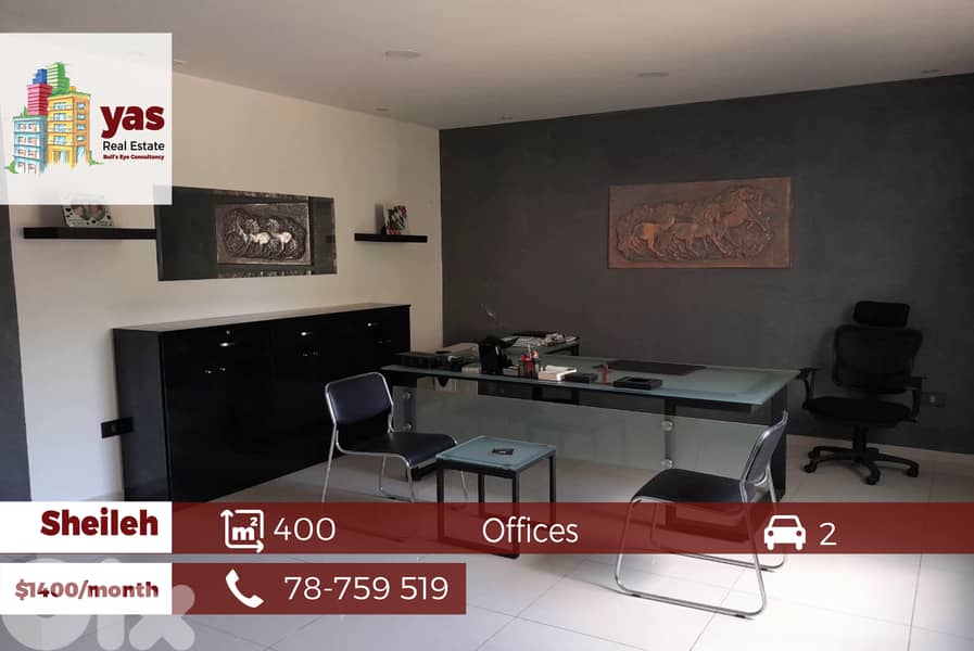 Sheileh 400m2 | Spacious Offices | Perfect Condition | Rent | JO | 0