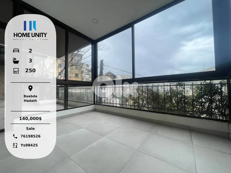 Apartment for Sale in Hadath, Baabda 0