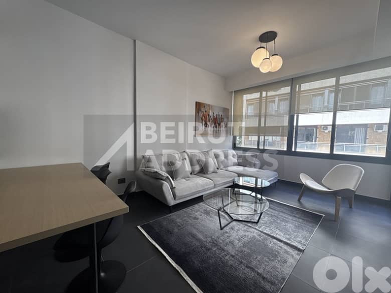 Newly Furnished Badaro Apartment with Balconies 0