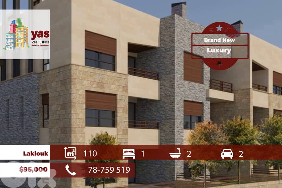 Laklouk 55m2 | Brand New Chalet | Mountain View | Catch | ABA 0