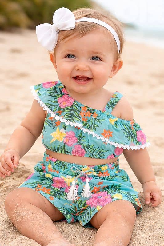 2 piece floral set 6-9 months / 12months 0