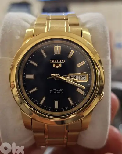 seiko5 gold automatic