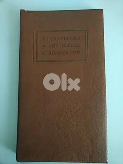 Very old book TransVisions of Anatomical Chromographs - Not Negotiable