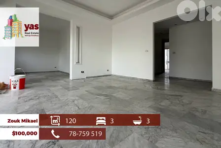 Zouk Mikael 120m2 | Well Maintained | Calm Area | Lighted | EH